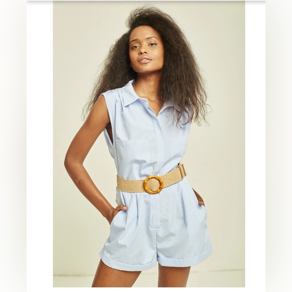 Deluc light blue Romper - Picture 1 of 7